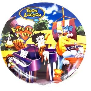 Betty Boop Universal Studios 1999 plate